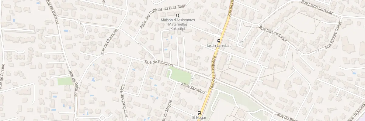 Plan du 12 Rue de Bitachon à Anglet