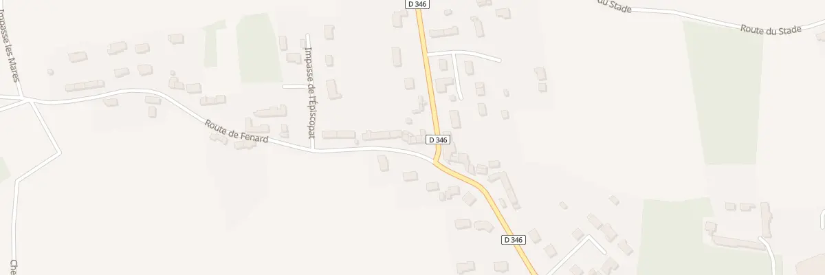 Plan du 4 Rte de Fenard à Yvetot-Bocage