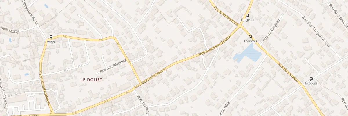 Plan du 18 Rue Alexandre Fourny à Saint-Sébastien-sur-Loire