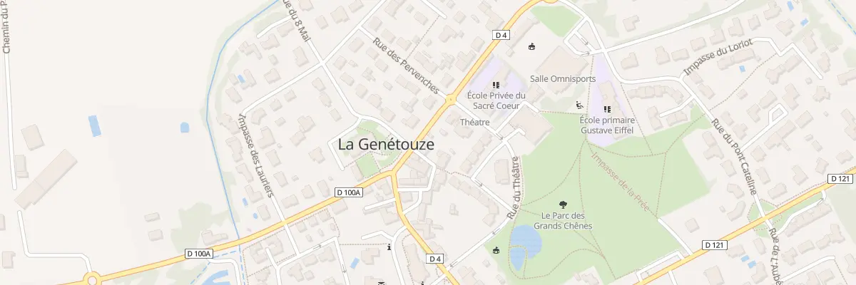 Plan du 10 Rue du meunier vendéen à La Genétouze
