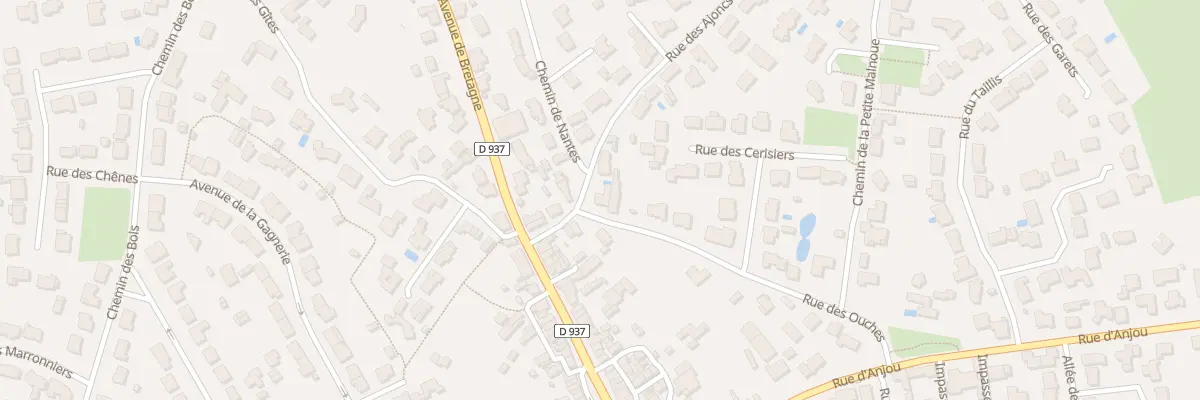 Plan du 25 Rue des Ouches à Geneston