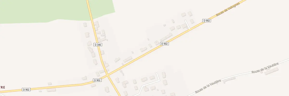 Plan du 13 Carrefour des Vergees à Yvetot-Bocage