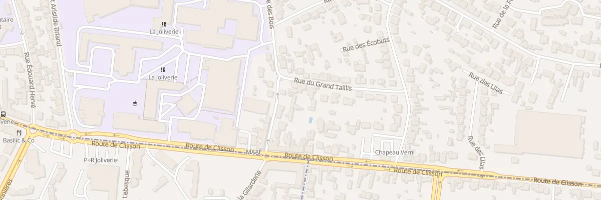 Plan du 6 Rue du Grand Taillis à Saint-Sébastien-sur-Loire