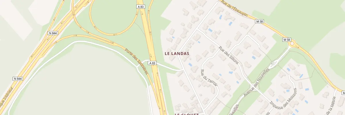 Plan du 16 Rue du Landas à Vertou