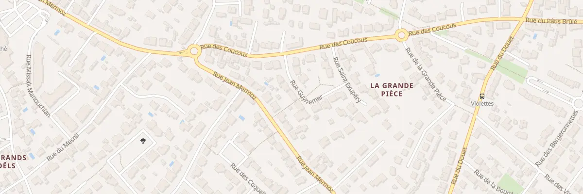 Plan du 8 Rue Guynemer à Saint-Sébastien-sur-Loire