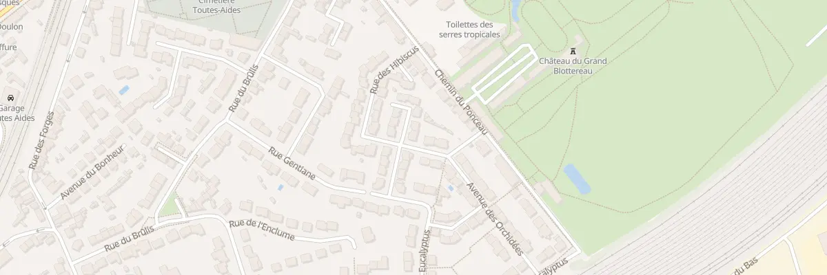Plan du 50 Av des Eucalyptus à Nantes