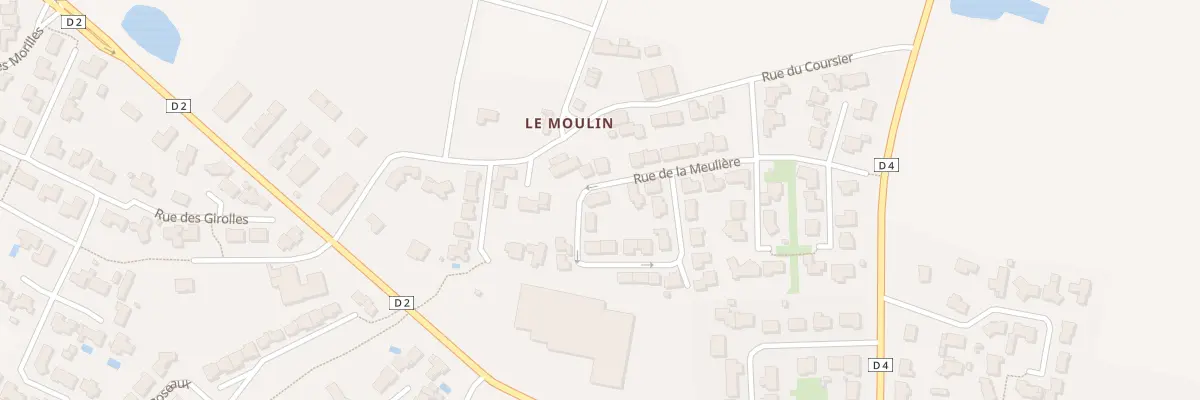 Plan du 6 Rue de la Meulière au Poiré-sur-Vie