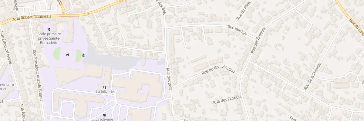 Plan du 30B Rue des Bois à Saint-Sébastien-sur-Loire