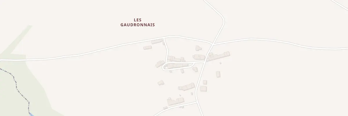 Plan du 110 La Gautronnais à Saint-Aubin-des-Châteaux