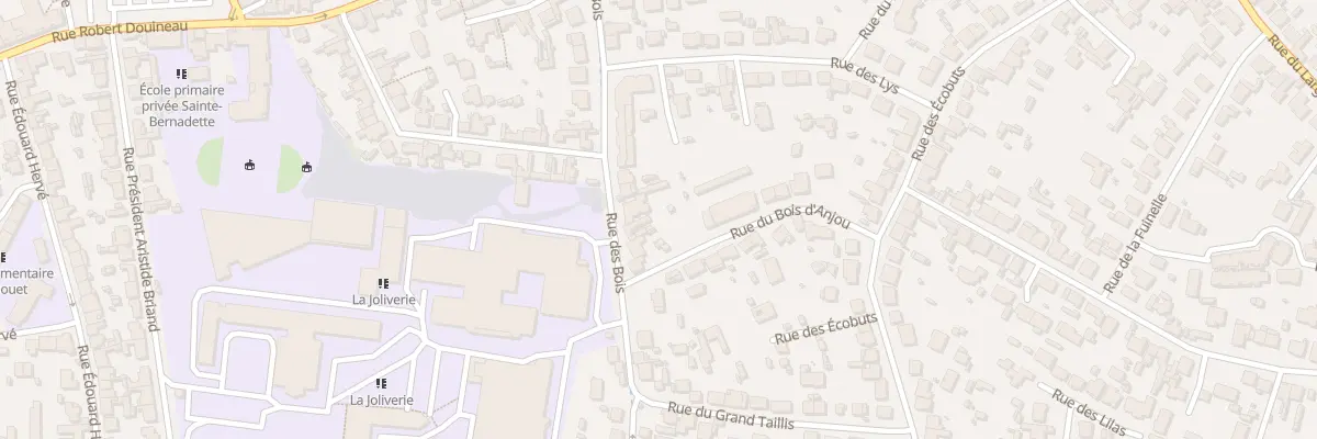 Plan du 28 Rue des Bois à Saint-Sébastien-sur-Loire