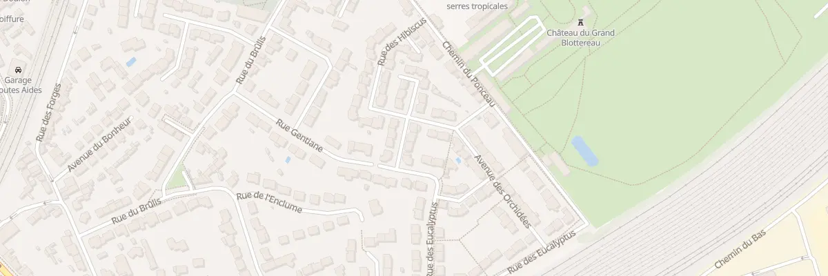 Plan du 46 Av des Eucalyptus à Nantes