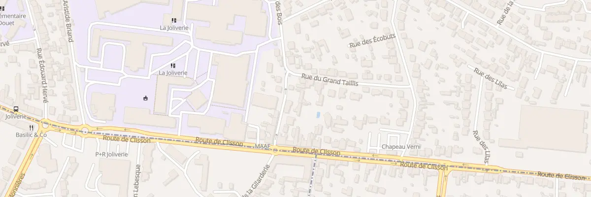 Plan du 8 Rue des Bois à Saint-Sébastien-sur-Loire