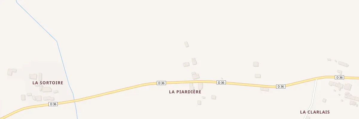 Plan du 5620 La Piardiere à Amanlis