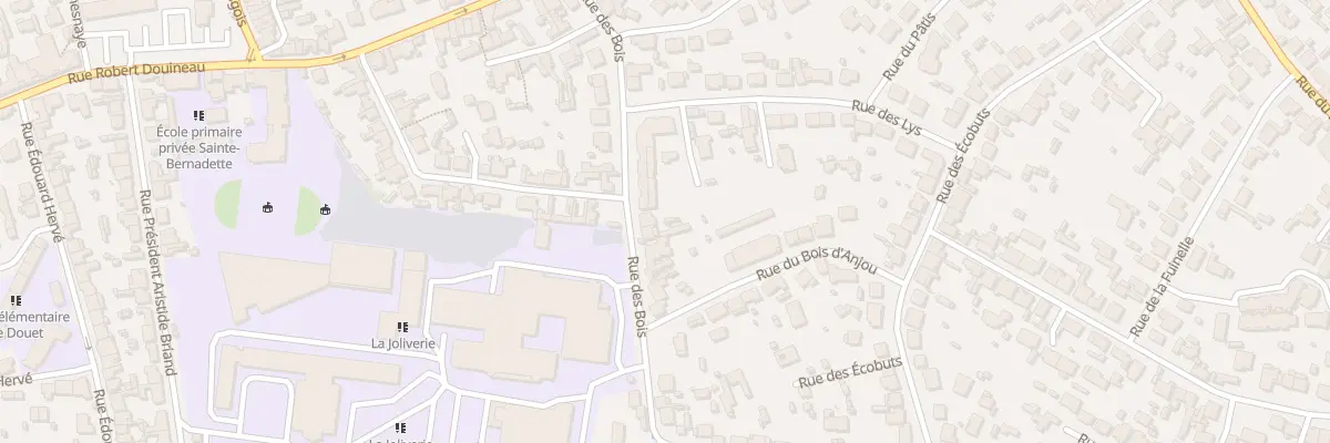 Plan du 34 Rue des Bois à Saint-Sébastien-sur-Loire