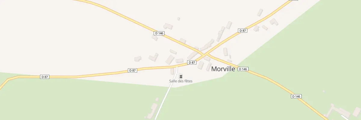Plan du 4 Rte de Magneville à Morville