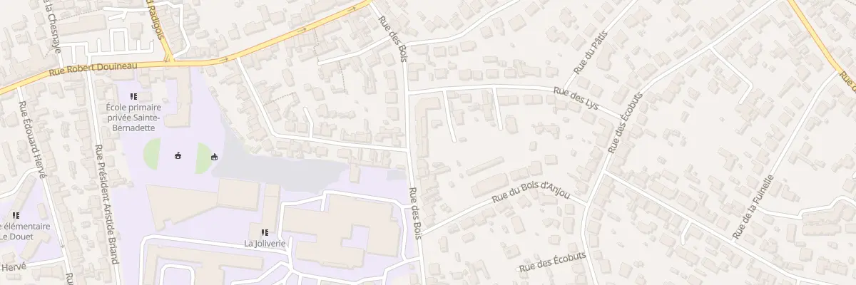 Plan du 36 Rue des Bois à Saint-Sébastien-sur-Loire