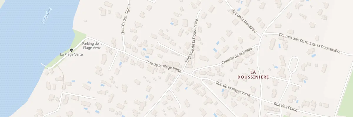 Plan du 30 Rue de la Plage Verte à Sucé-sur-Erdre