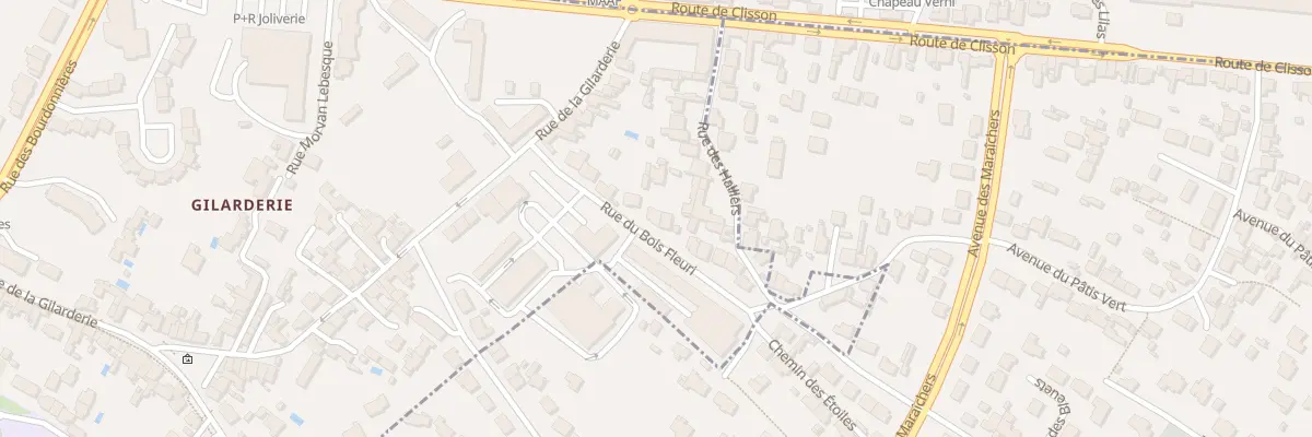 Plan du 7B Rue du Bois Fleuri à Nantes