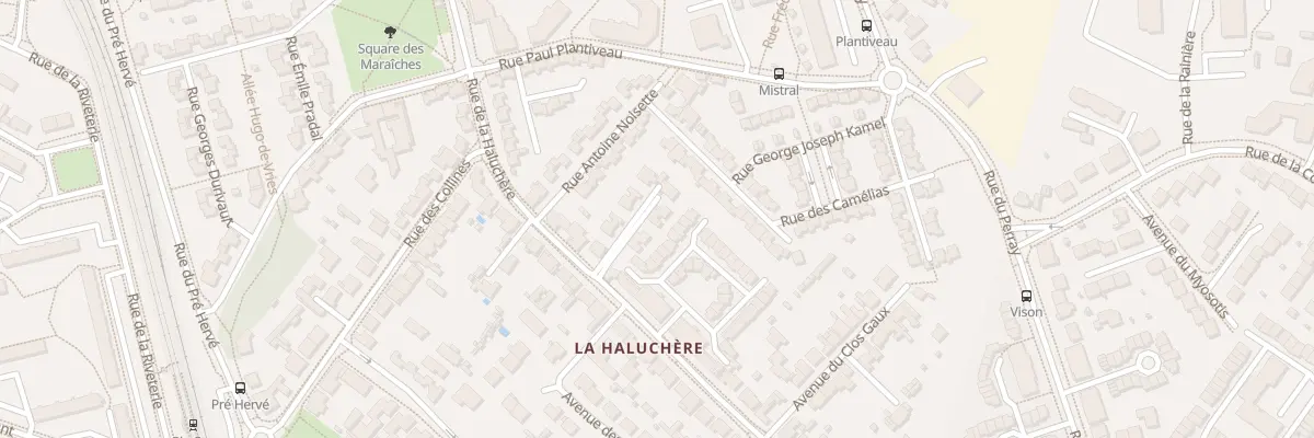 Plan du 38 Rue de la Haluchère à Nantes
