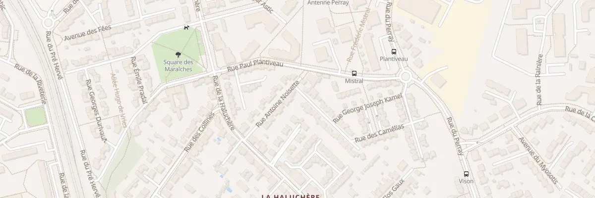 Plan du 12 Rue Antoine Noisette à Nantes