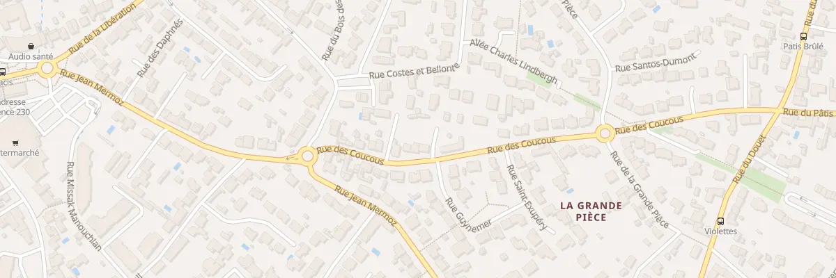 Plan du 17 Rue des Coucous à Saint-Sébastien-sur-Loire