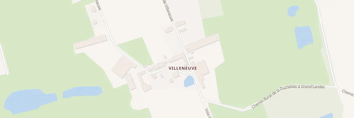Plan du 9 Villeneuve à Abbaretz