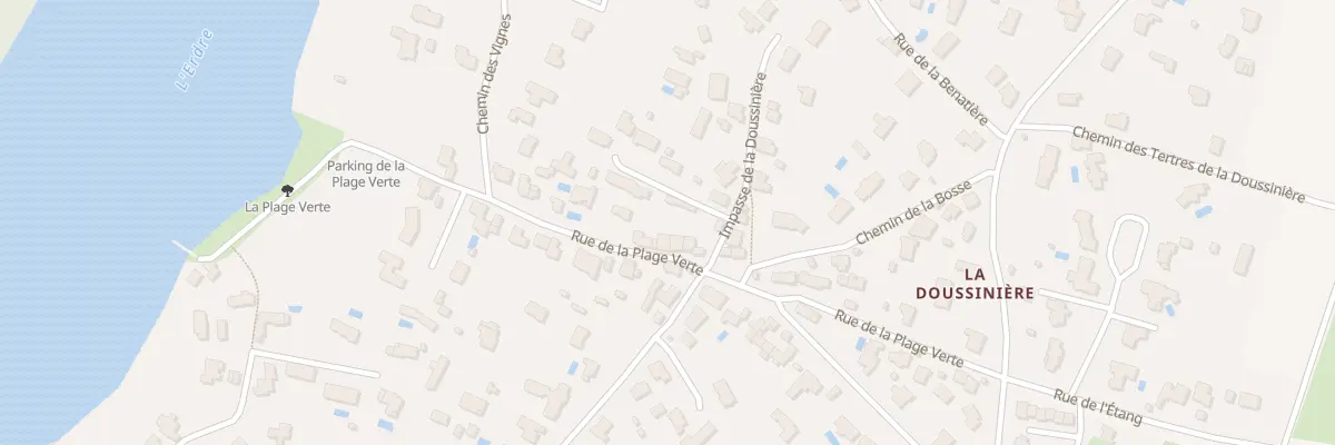 Plan du 32 Rue de la Plage Verte à Sucé-sur-Erdre