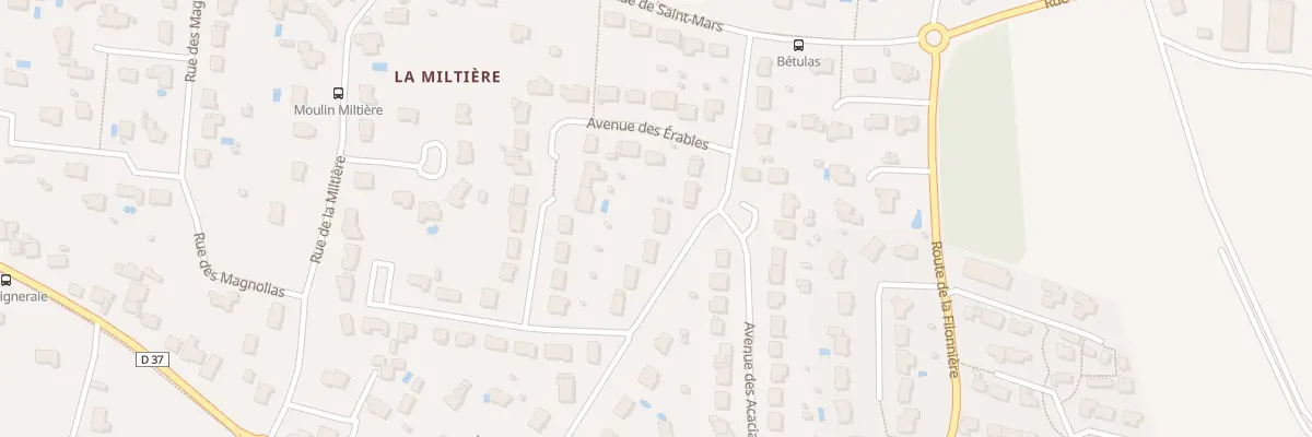 Plan du 6 Rue de la Lande à Sucé-sur-Erdre