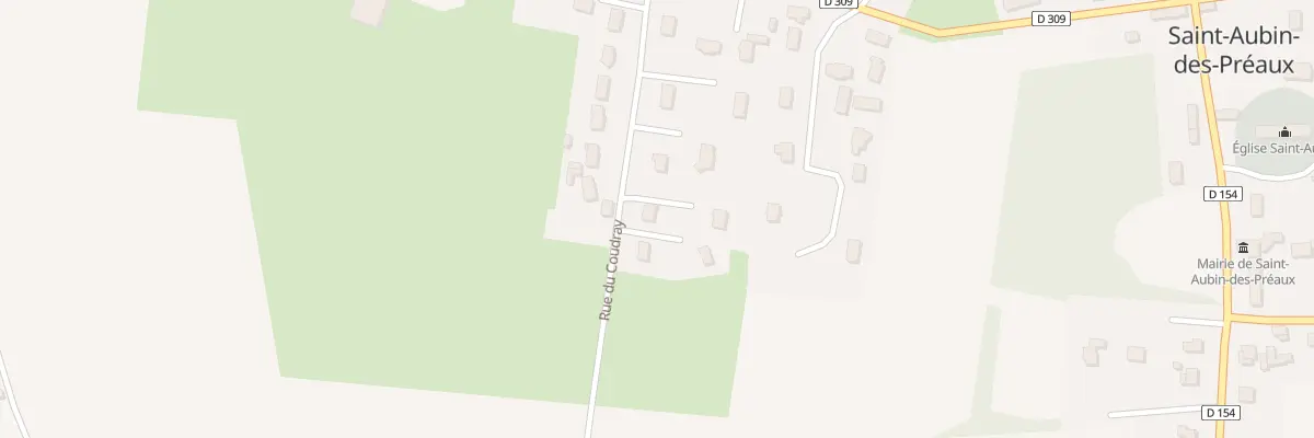 Plan du 179 Rue du Coudray à Saint-Aubin-des-Préaux
