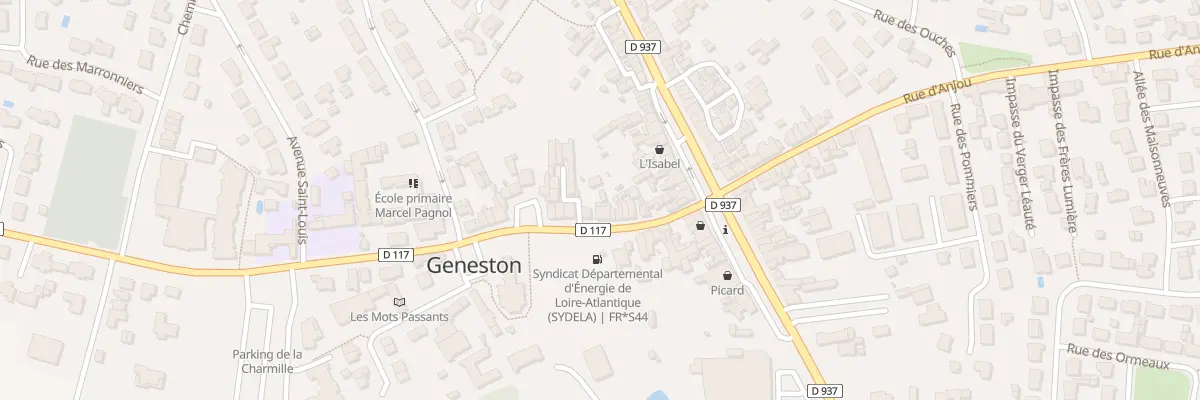 Plan du 17 Rue Jean-Baptiste Legeay à Geneston