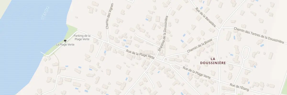 Plan du 36 Rue de la Plage Verte à Sucé-sur-Erdre
