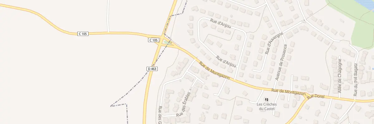 Plan du 13 Rue des Grands Chênes à Châteaugiron