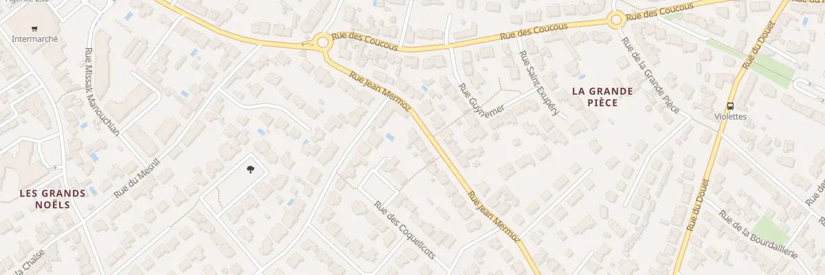 Plan du 60 Rue Jean Mermoz à Saint-Sébastien-sur-Loire