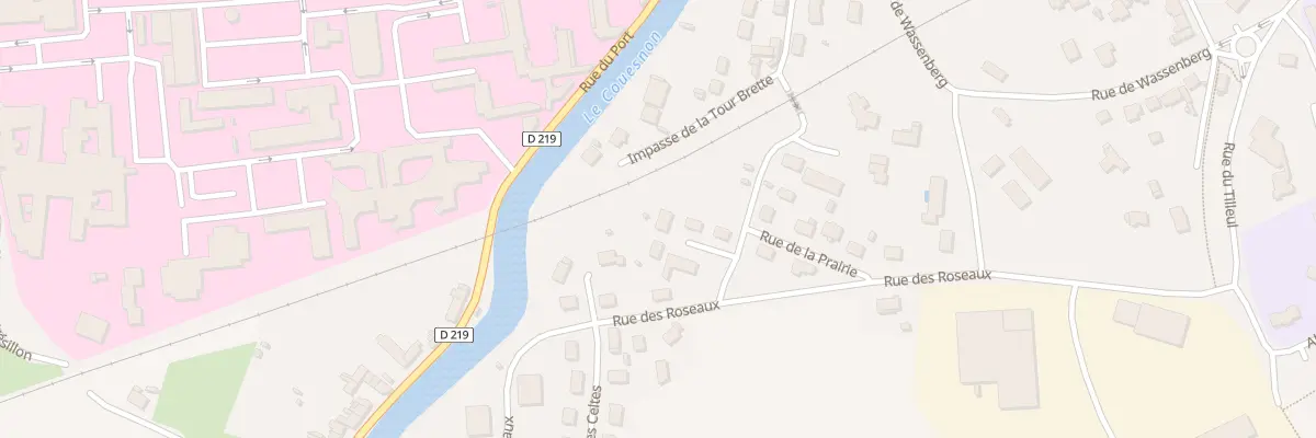 Plan du 6 Imp La Grenouillere Pontorson à Pontorson