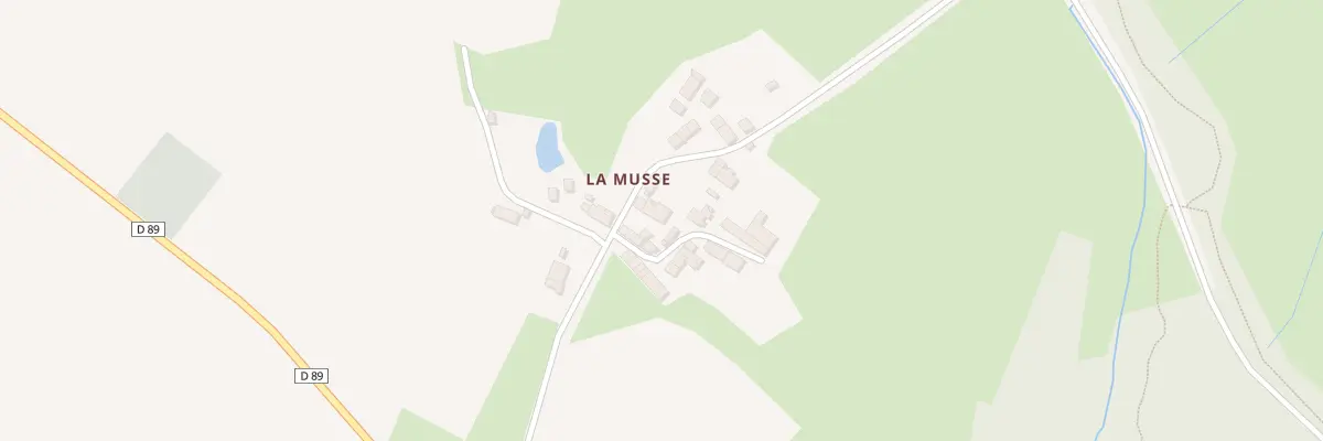 Plan du 24 La Musse à Sougeal