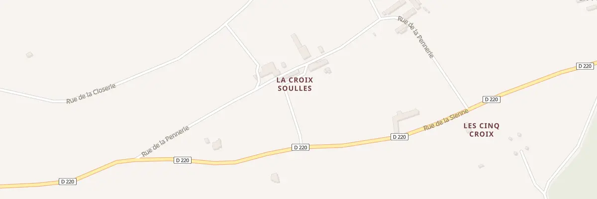Plan du 2 Rue de la Pennerie Lingreville à Tourneville-sur-Mer