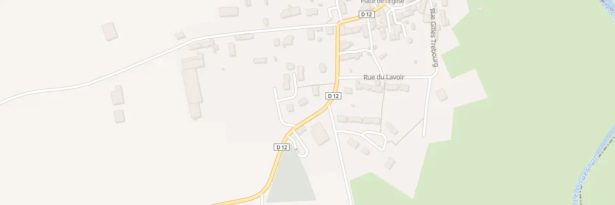 Plan du 4 Rue du Champ Thebault à Rimou