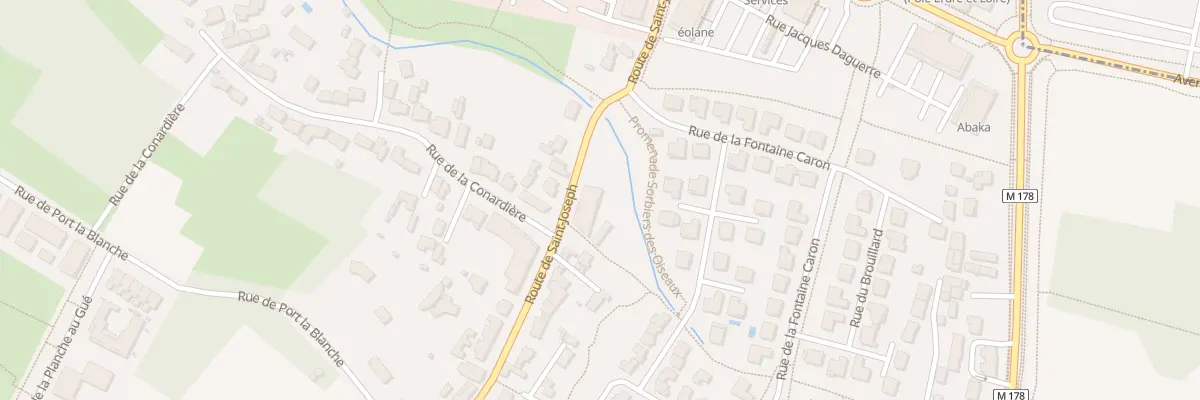 Plan du 530 Rte de St Joseph à Nantes