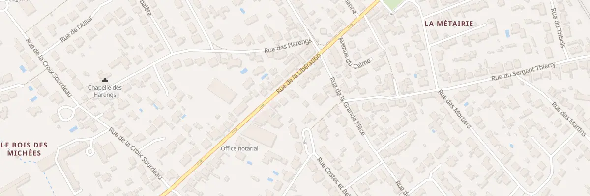 Plan du 126 Rue de la Libération à Saint-Sébastien-sur-Loire
