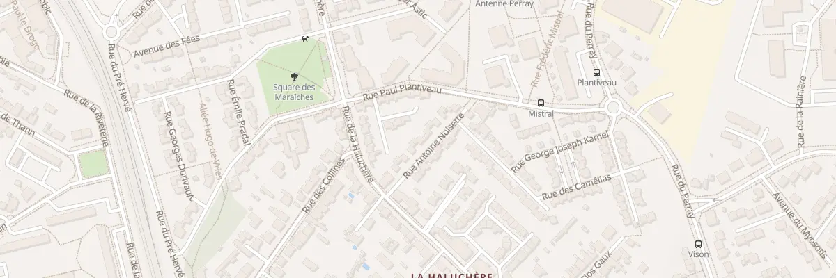 Plan du 7 Rue Antoine Noisette à Nantes