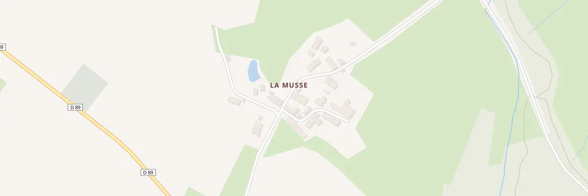 Plan du 26 La Musse à Sougeal
