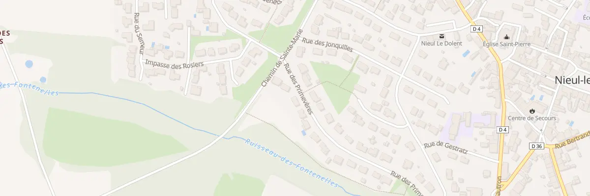 Plan du 29 Rue des Primevères à Nieul-le-Dolent