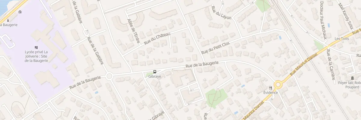 Plan du 49 Rue de la Baugerie à Saint-Sébastien-sur-Loire