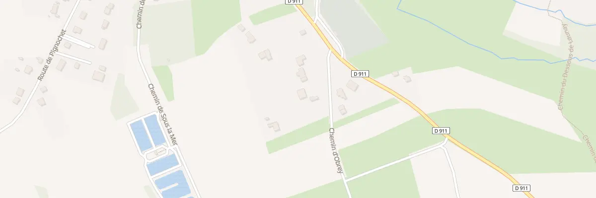 Plan du 9421 Che d’Obrey à Saint-Jean-le-Thomas