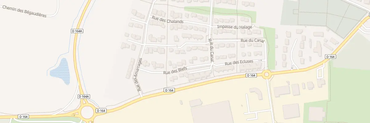 Plan du 10 Rue des Biefs à Nort-sur-Erdre