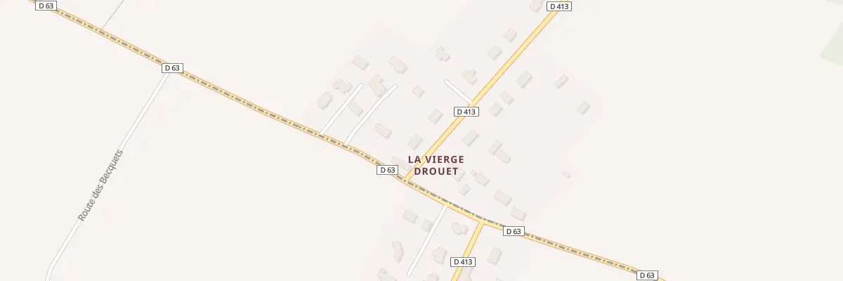 Plan du 34 La Vierge Drouet à Digosville