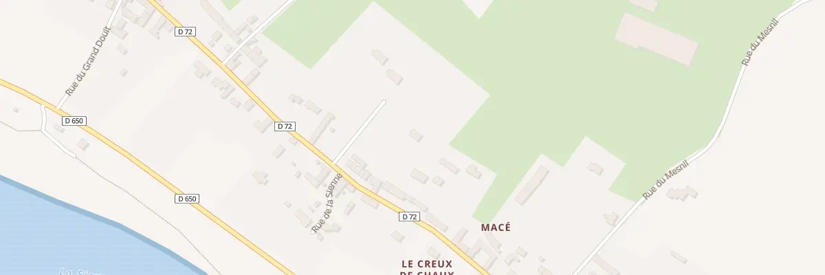 Plan du 91 Rue de la Sienne à Heugueville-sur-Sienne