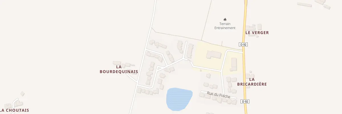 Plan du 11 Rue du Pré de l’Orgerie à Ercé-près-Liffré