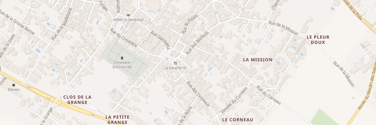 Plan du 5 Ven du Paradis à Ars-en-Ré