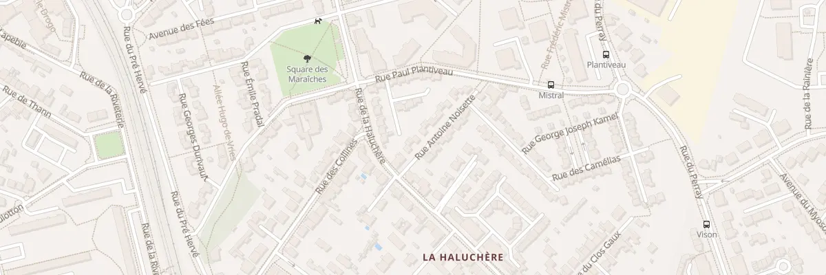 Plan du 3 Rue Antoine Noisette à Nantes